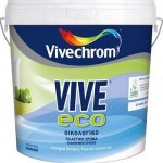 Vivechrom Πλαστικό Χρώμα Vive Eco Λευκό 9 Lt